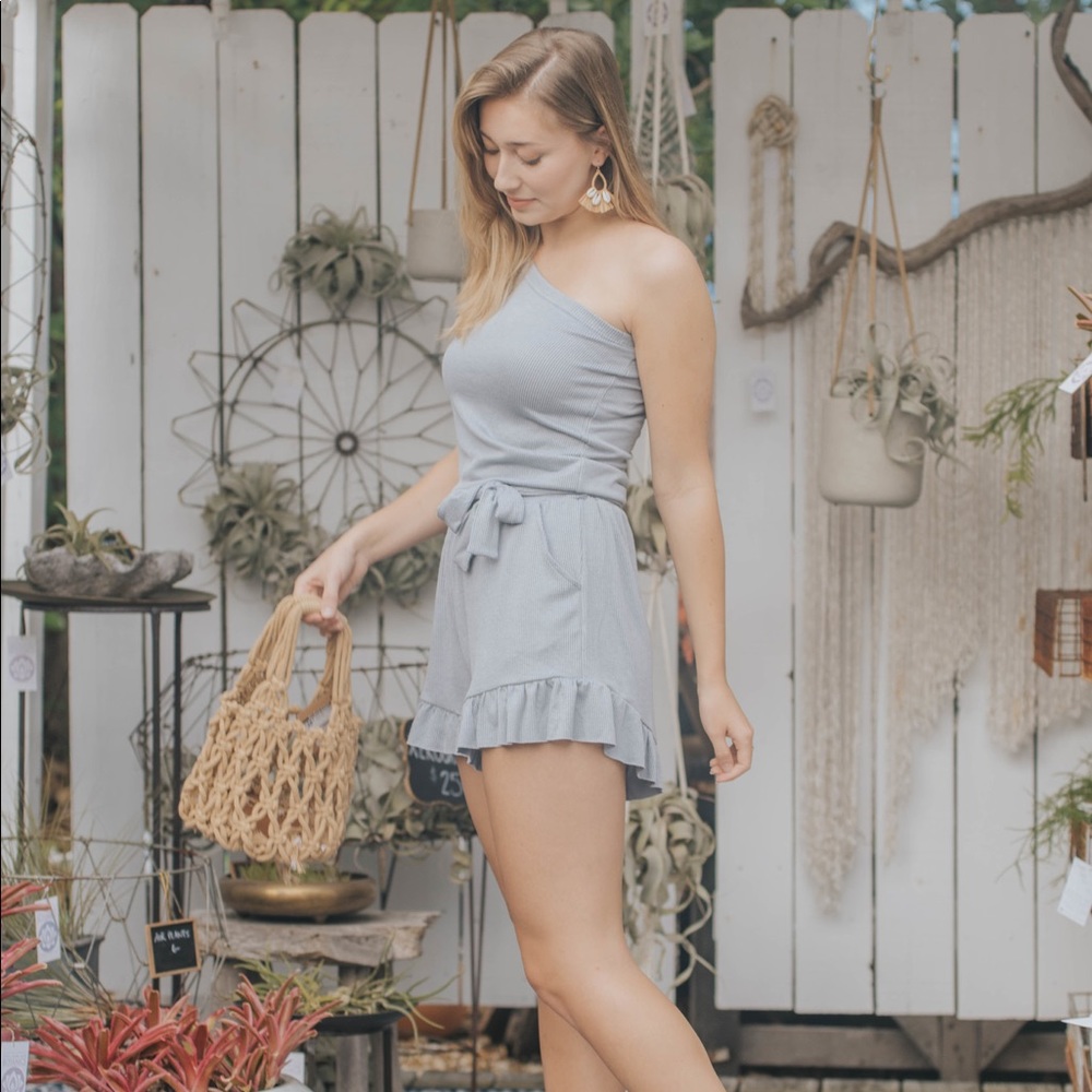Robber One Shoulder Romper